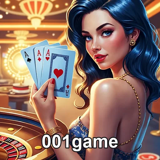 Imagem de cassino com jogos de azar no site 001game, incluindo cartas e roletas, para entretenimento e entretenimento on